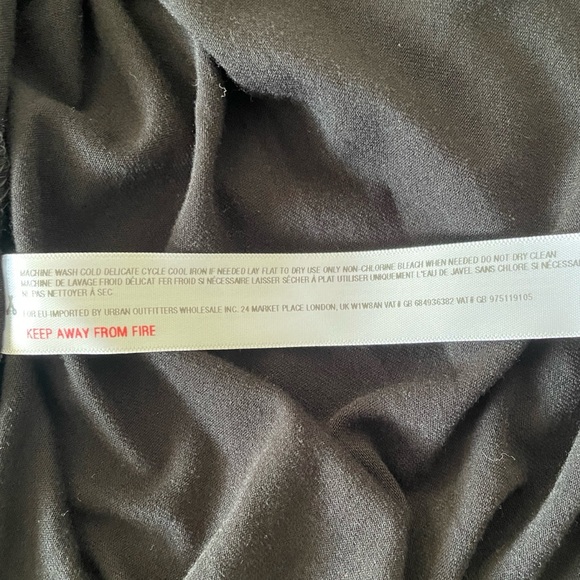 Rare find Free People Assymetrical Capelette One Shoulder Knit Flowy maxi - Picture 8 of 9